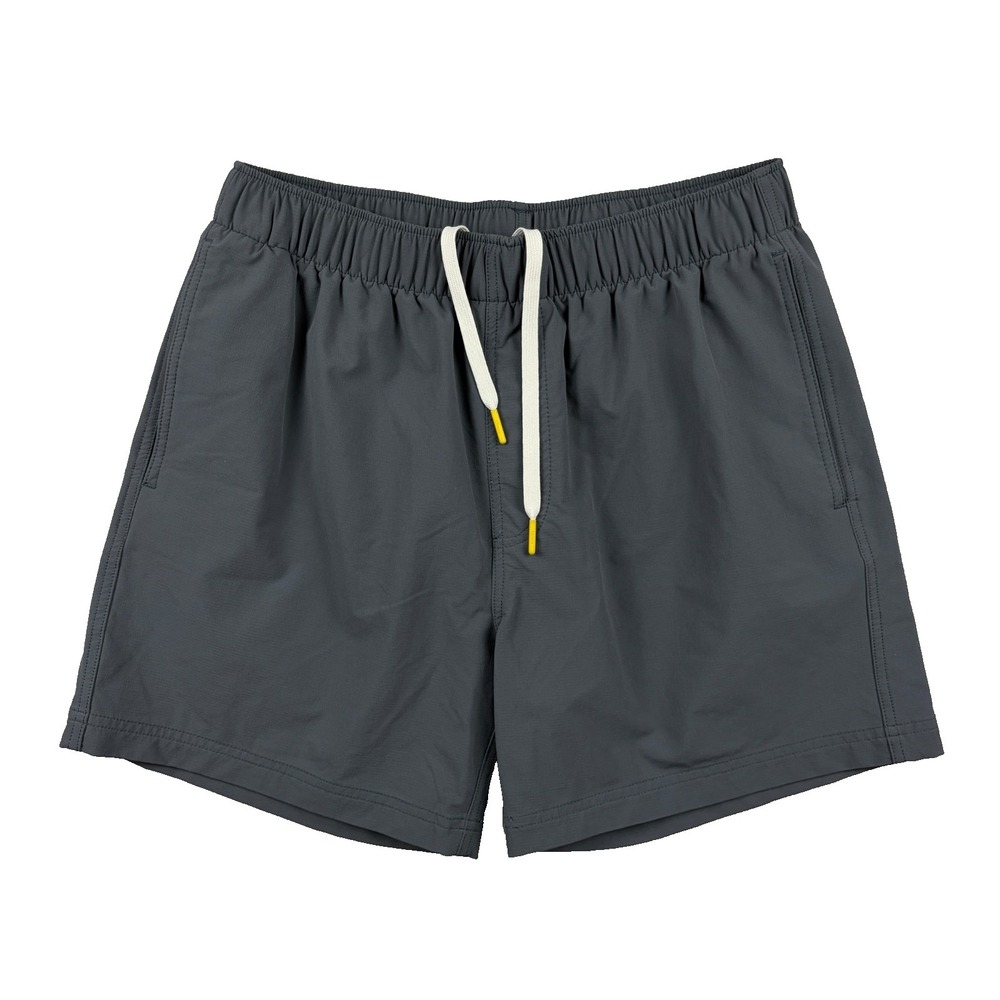 Olivers Apparel All Over Shorts Mens Medium Gray 5" Stretch Athletic Gym Run